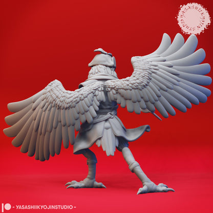 Owlin miniature by Yasashii Kyojin Studio