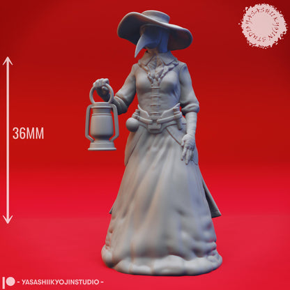 Plague Doctor miniature by Yasashii Kyojin Studio