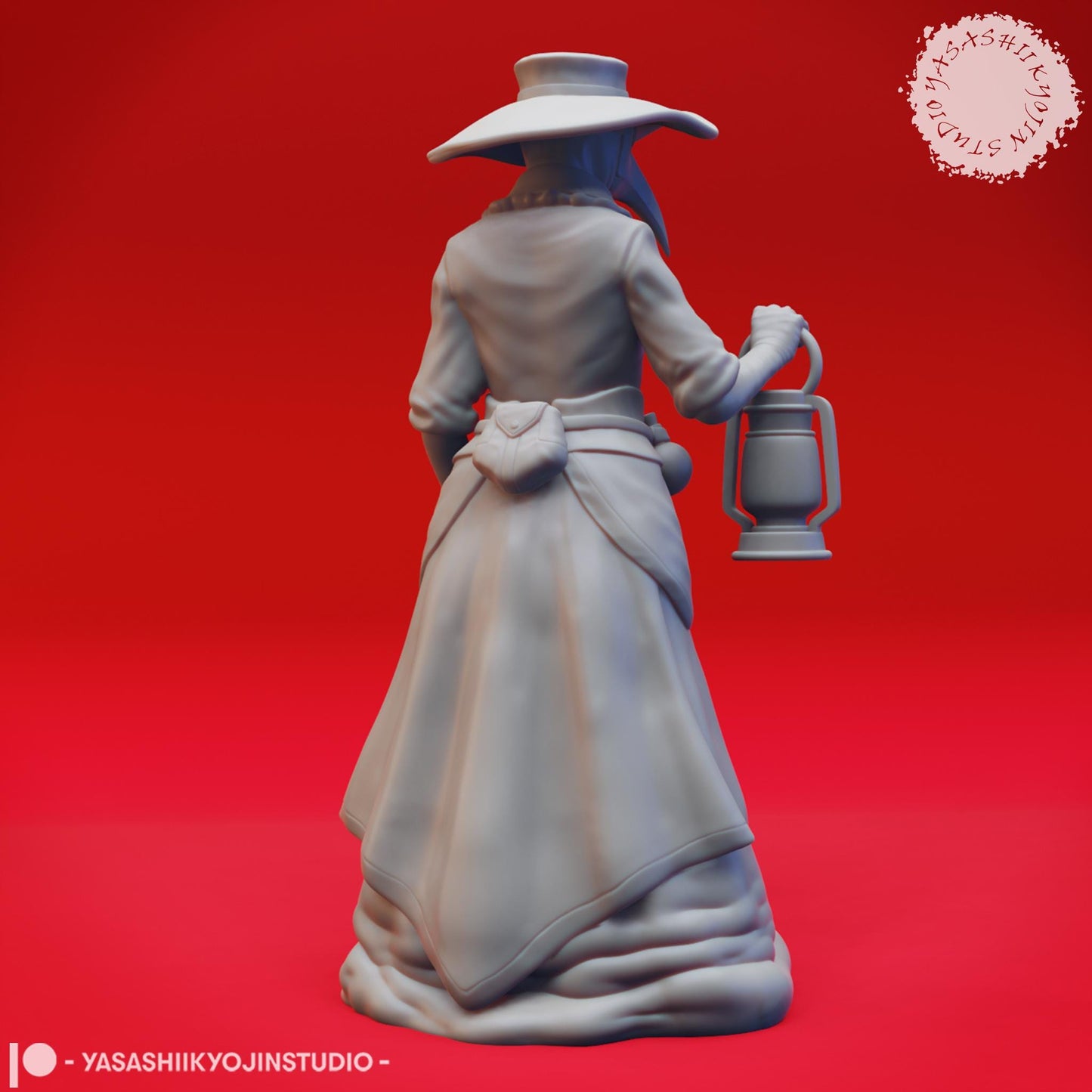Plague Doctor miniature by Yasashii Kyojin Studio