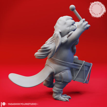 Platy Folk miniature by Yasashii Kyojin Studio