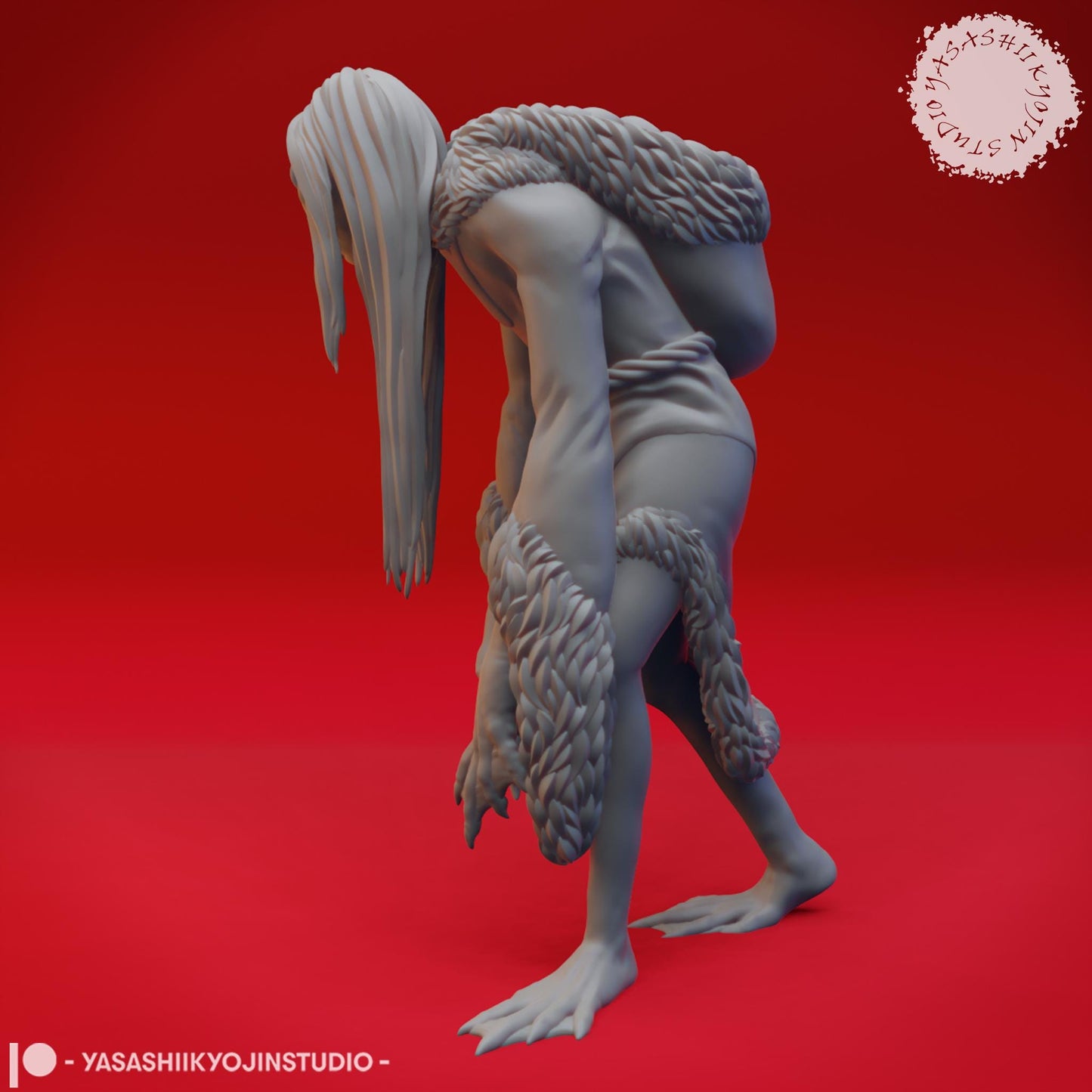 Qalupalik miniature by Yasashii Kyojin Studio