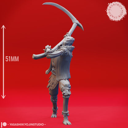 Scarecrow miniature by Yasashii Kyojin Studio