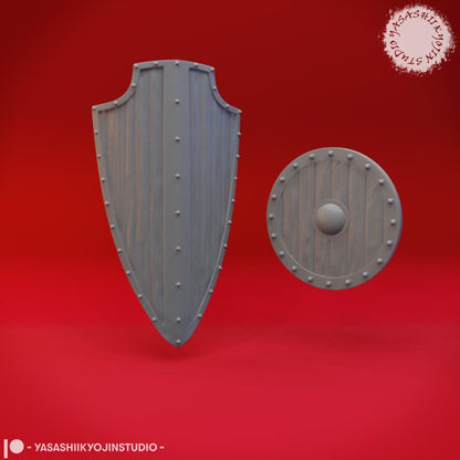 Armour and Weapons miniature by Yasashii Kyojin Studio