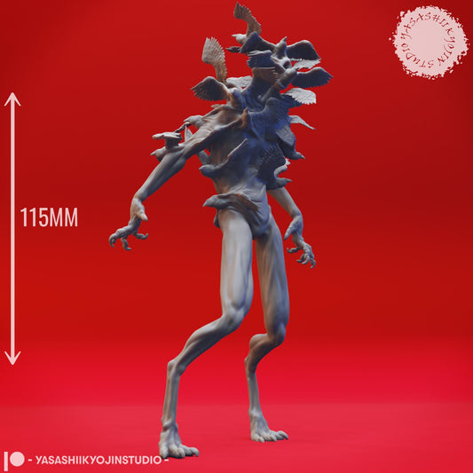 Shrike Fiend miniature by Yasashii Kyojin Studio