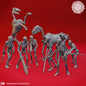 Skeleton miniatures by Yasashii Kyojin Studio