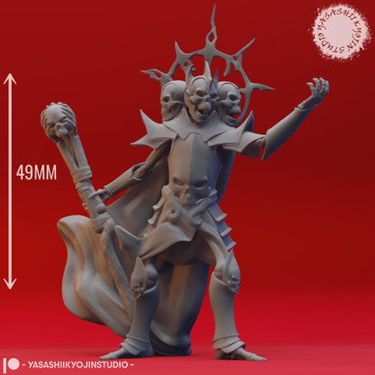 Skull Lord miniature by Yasashii Kyojin Studio