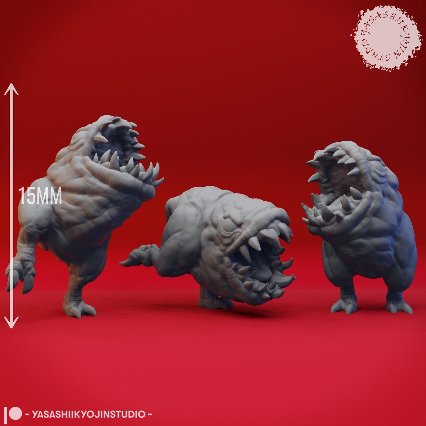 Sorrowsworn golem miniature by Yasashii Kyojin Studio