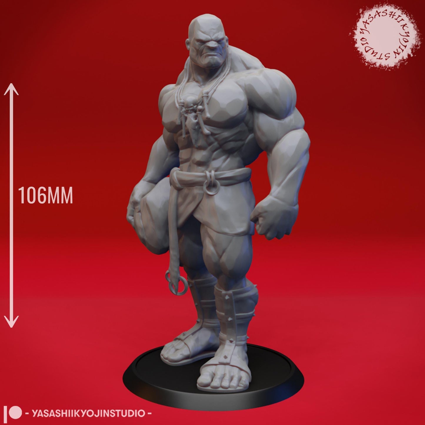 Stone Giant miniature by Yasashii Kyojin Studio