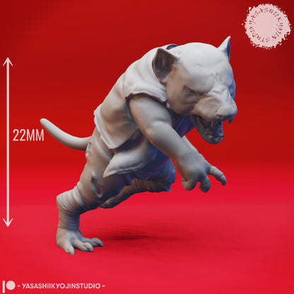 Tassiefolk miniature by Yasashii Kyojin Studio