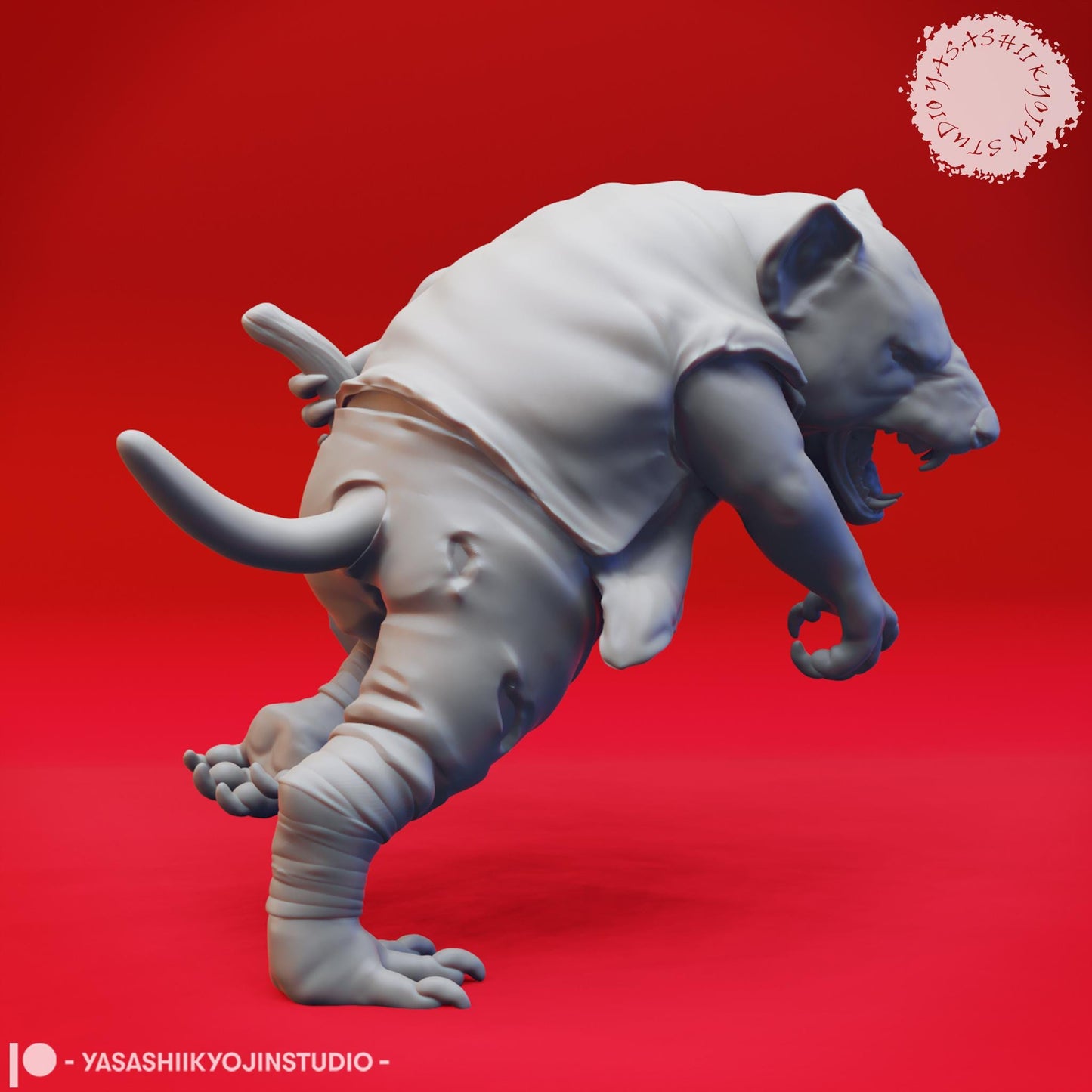 Tassiefolk miniature by Yasashii Kyojin Studio