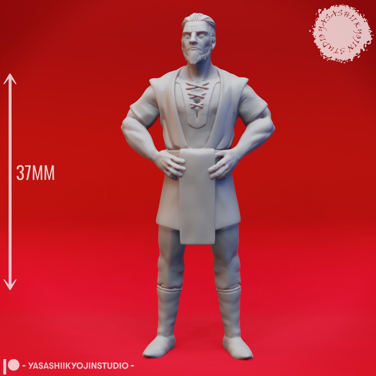 Townsfolk pack miniature by Yasashii Kyojin Studio