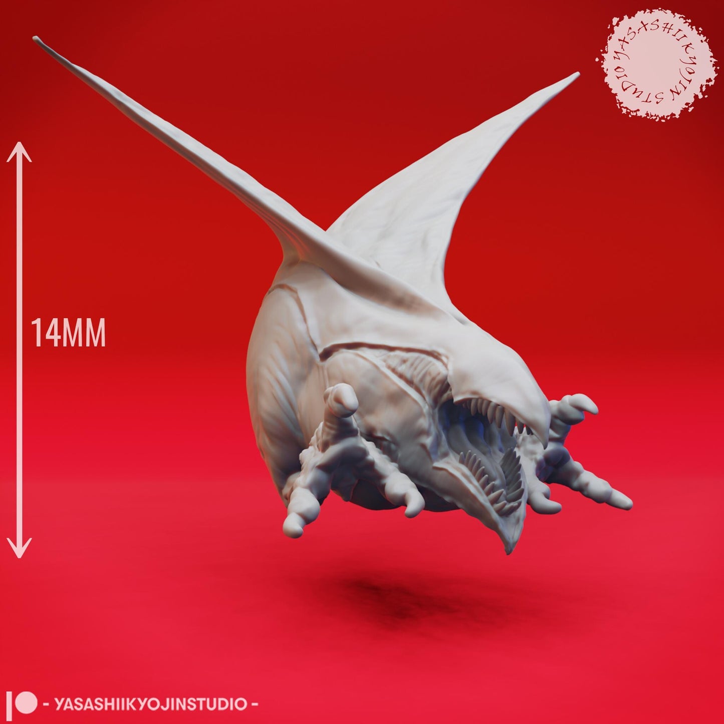 Abyssal Chicken miniature by Yasashii Kyojin Studio