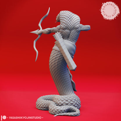 Yuan-ti miniature by Yasashii Kyojin Studio