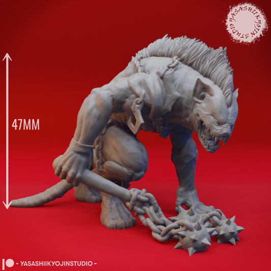 Yeenoghu miniature by Yasashii Kyojin Studio