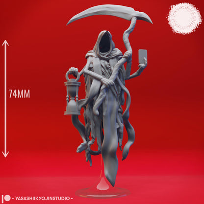 Wraith miniature by Yasashii Kyojin Studio