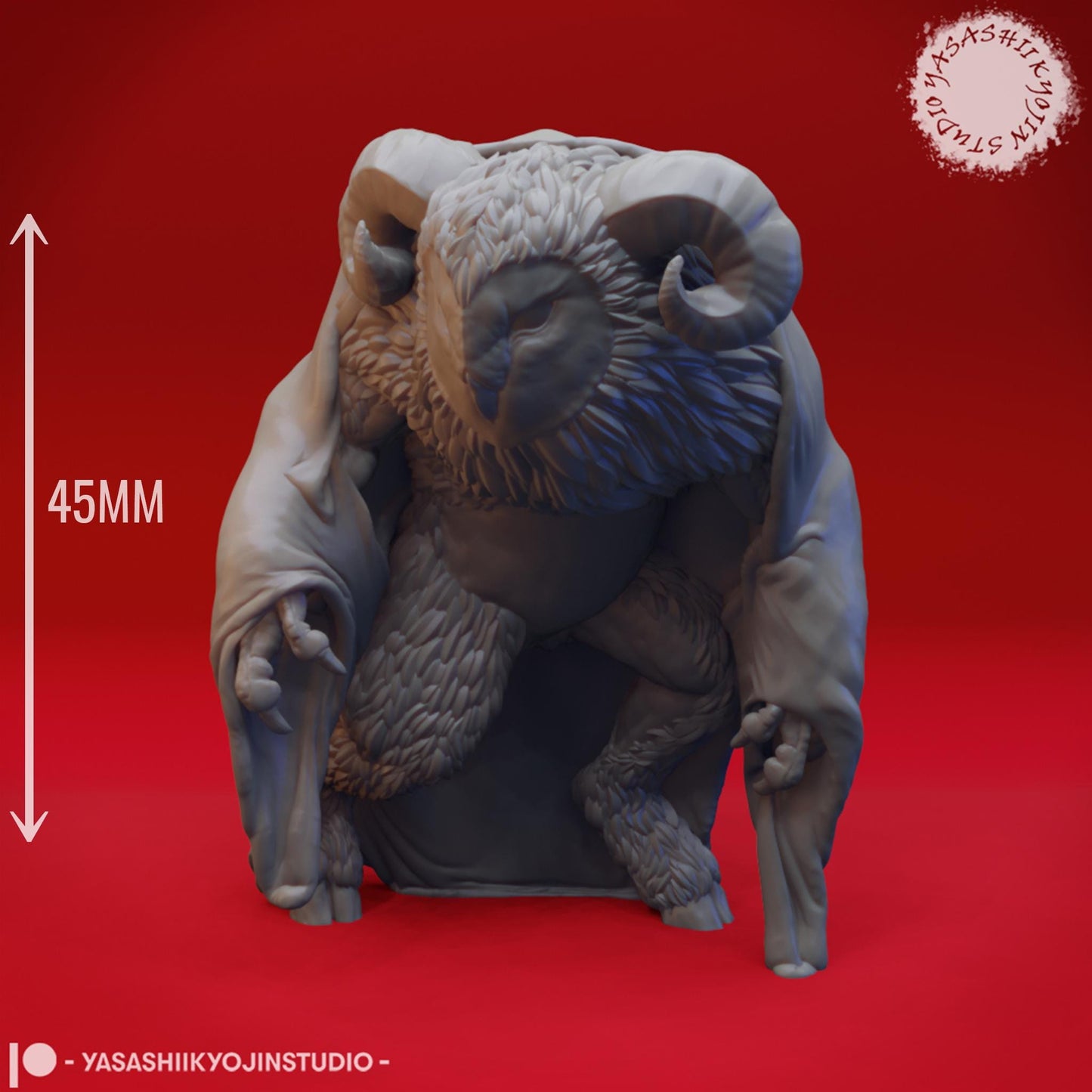 Auril miniature by Yasashii Kyojin Studio