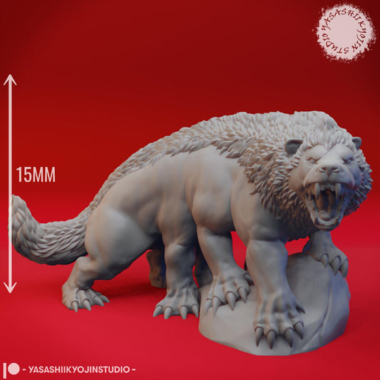 Aurumvorax miniature by Yasashii Kyojin Studio