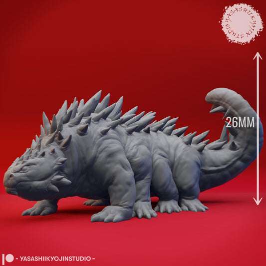Basilisk miniature by Yasashii Kyojin Studio