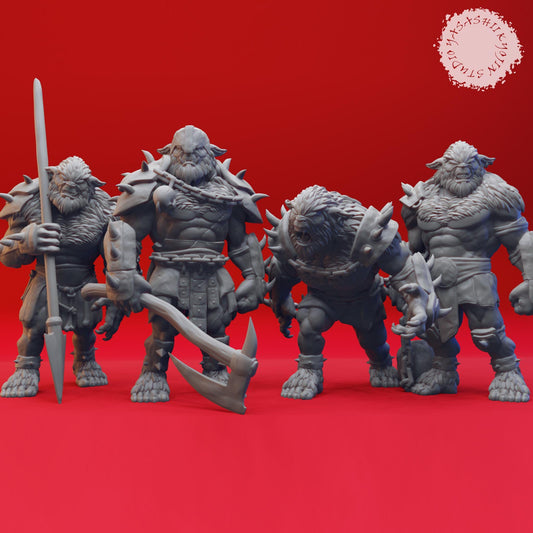 Bugbear miniature by Yasashii Kyojin Studio