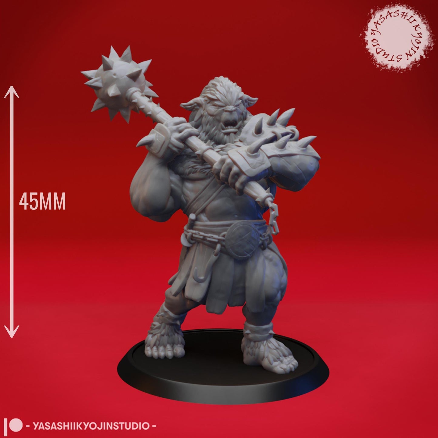Bugbear miniature by Yasashii Kyojin Studio