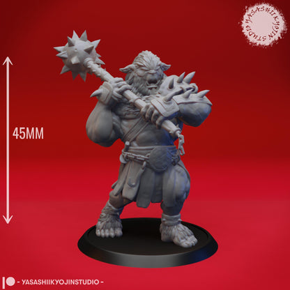 Bugbear miniature by Yasashii Kyojin Studio