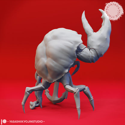 Crabfolk miniature by Yasashii Kyojin Studio