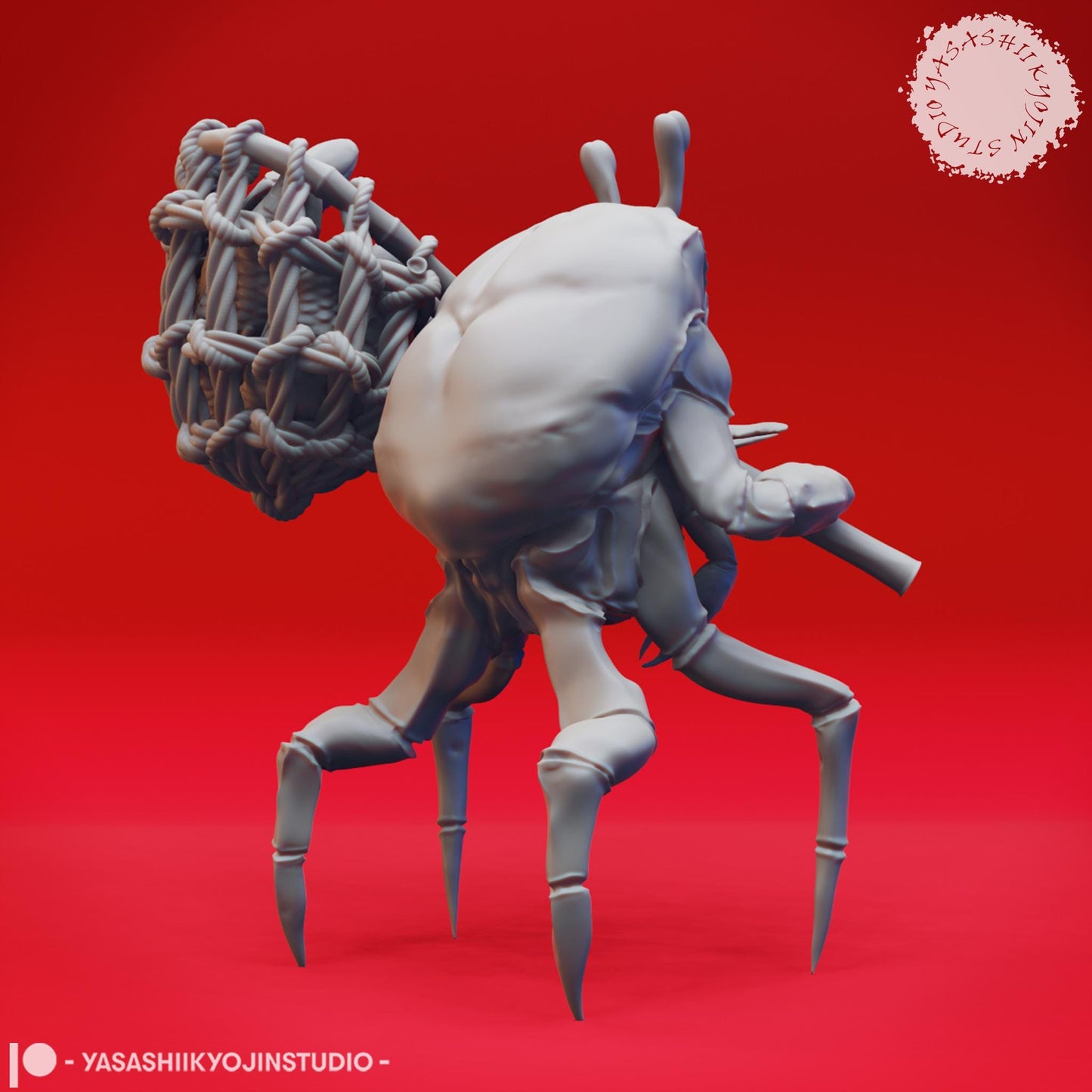 Crabfolk miniature by Yasashii Kyojin Studio
