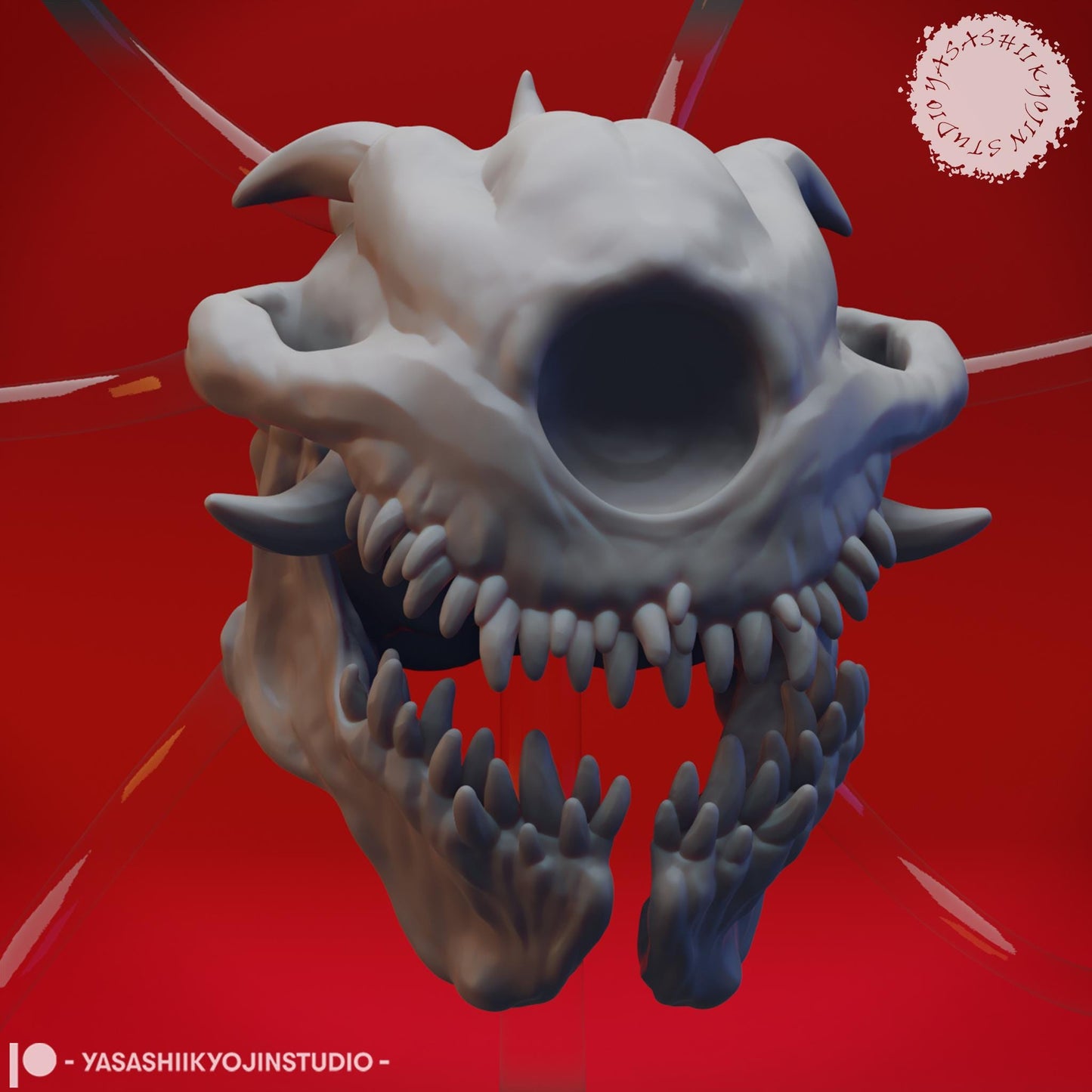 Death Tyrant miniature by Yasashii Kyojin Studio