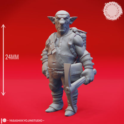 Deep Gnome miniature by Yasashii Kyojin Studio