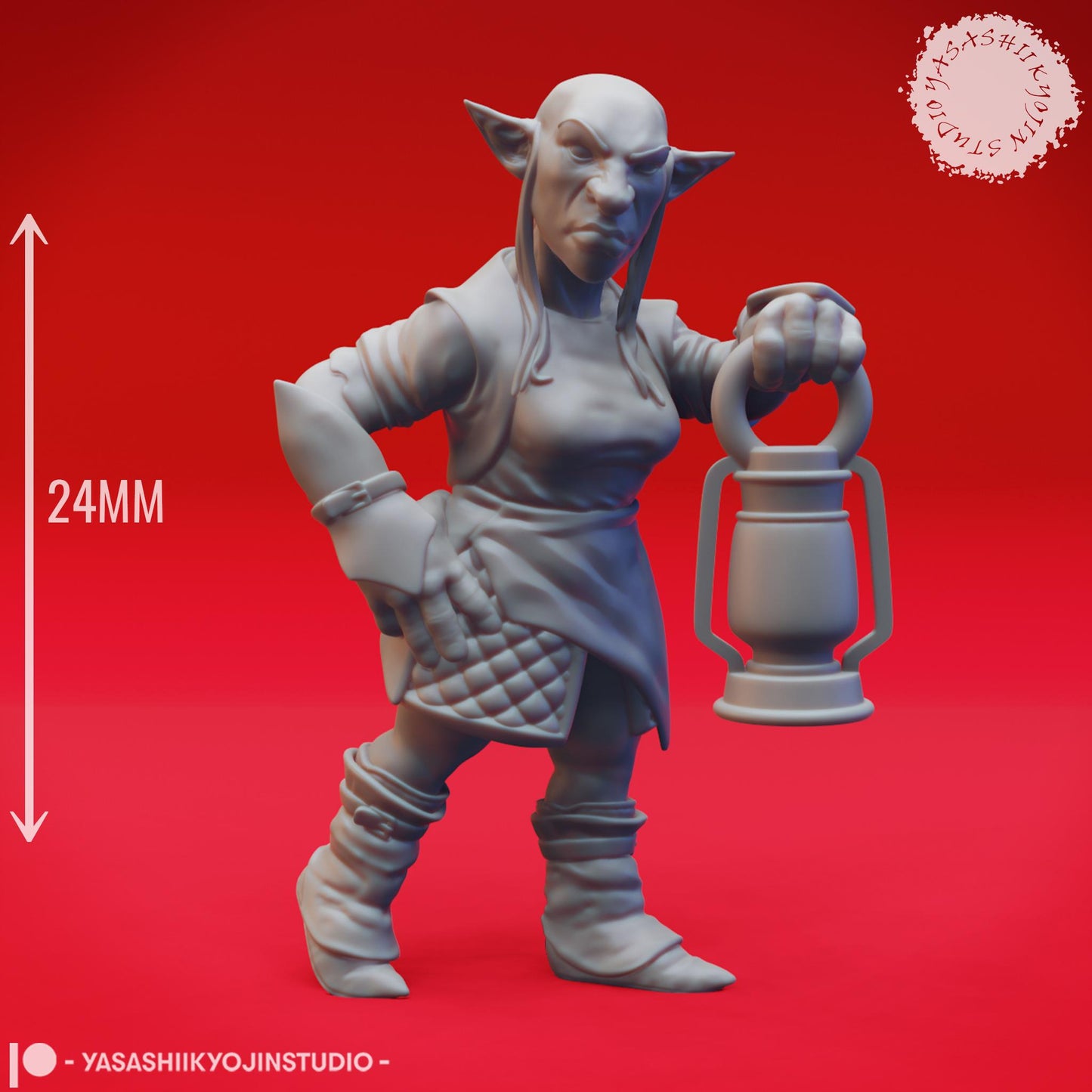 Deep Gnome miniature by Yasashii Kyojin Studio