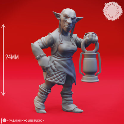 Deep Gnome miniature by Yasashii Kyojin Studio