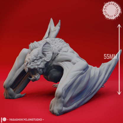 Dire Bat miniature by Yasashii Kyojin Studio