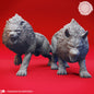 Dire Wolf miniature by Yasashii Kyojin Studio