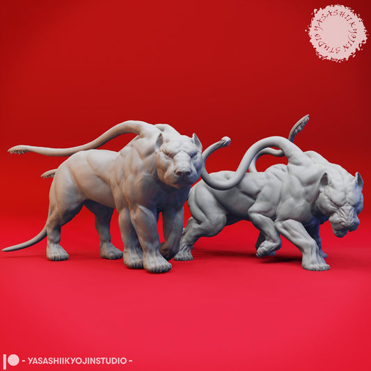 Displacer Beast miniature by Yasashii Kyojin Studio