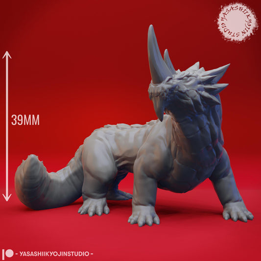 Guard Drake miniature by Yasashii Kyojin Studio