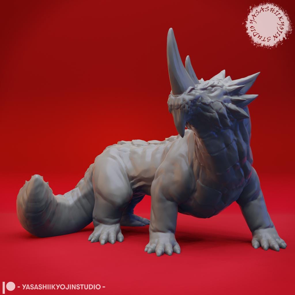 Guard Drake miniature by Yasashii Kyojin Studio