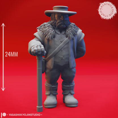Dwarf Rockseeker miniature by Yasashii Kyojin Studio