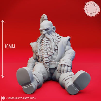 Dwarf Rockseeker miniature by Yasashii Kyojin Studio
