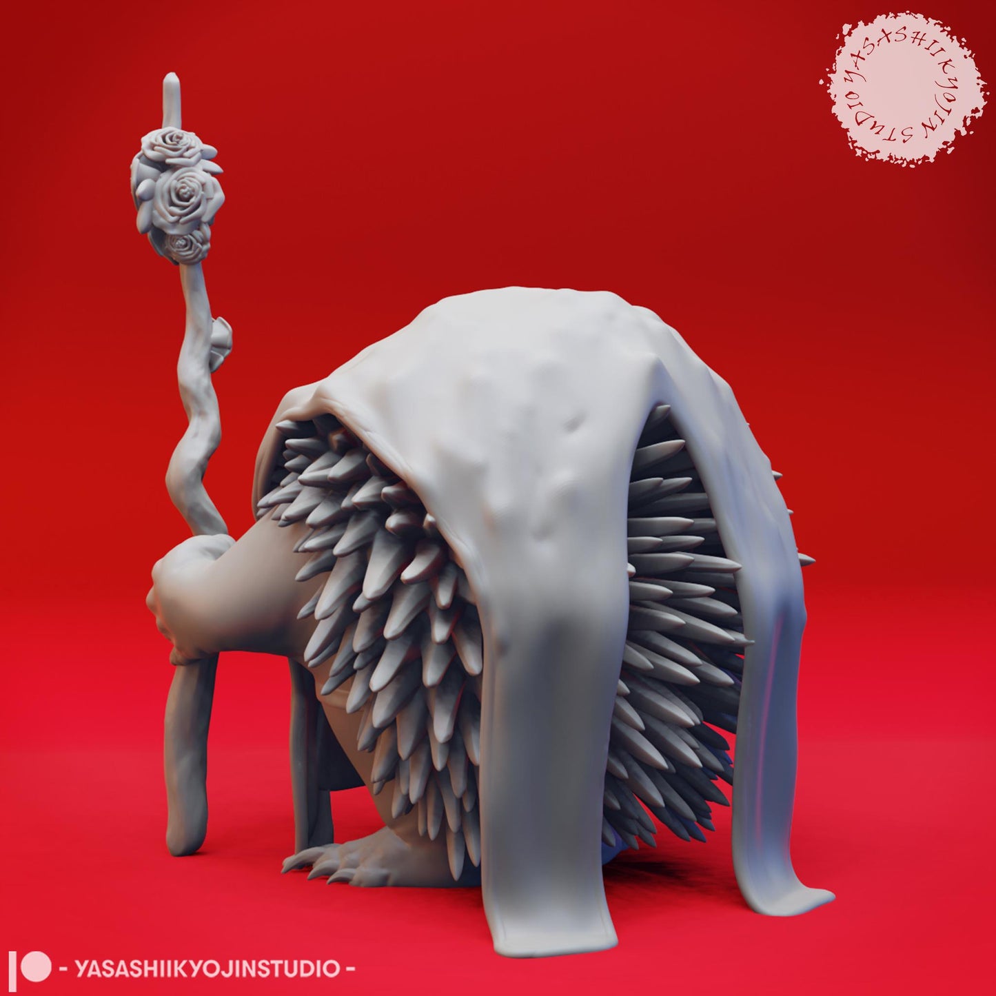 Echidna Folk miniature by Yasashii Kyojin Studio