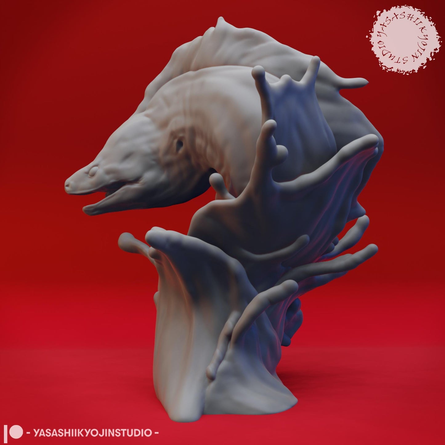 Elemental miniature by Yasashii Kyojin Studio