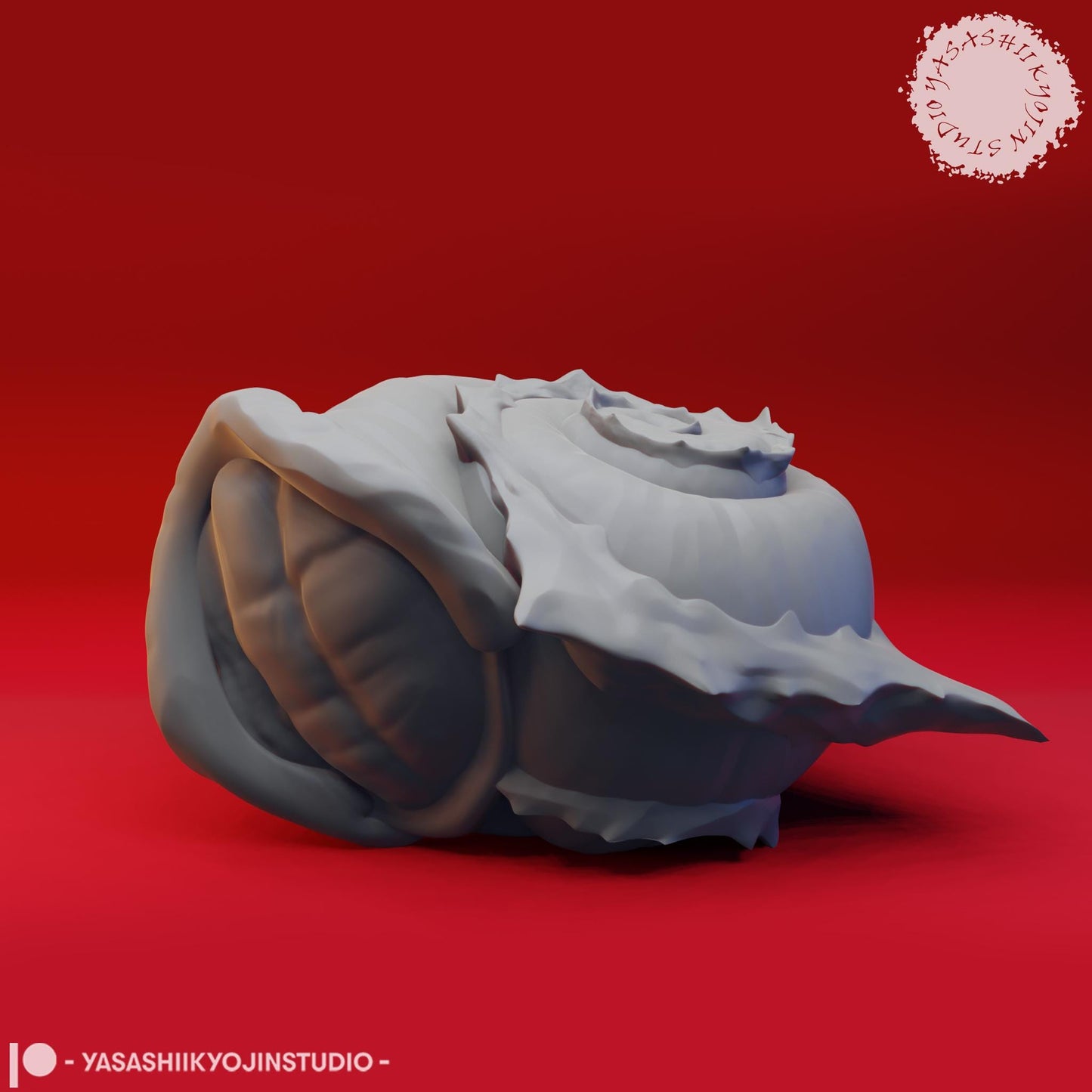 Flail Snail miniature by Yasashii Kyojin Studio