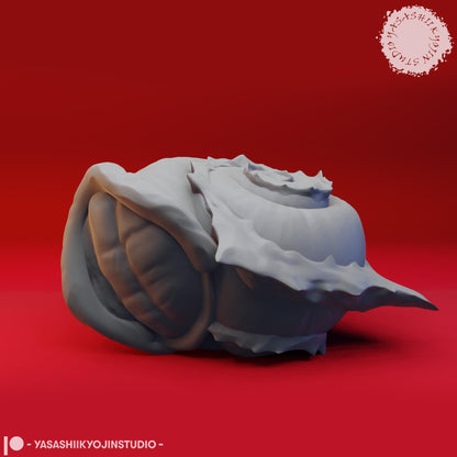 Flail Snail miniature by Yasashii Kyojin Studio