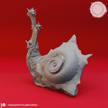 Flail Snail miniature by Yasashii Kyojin Studio