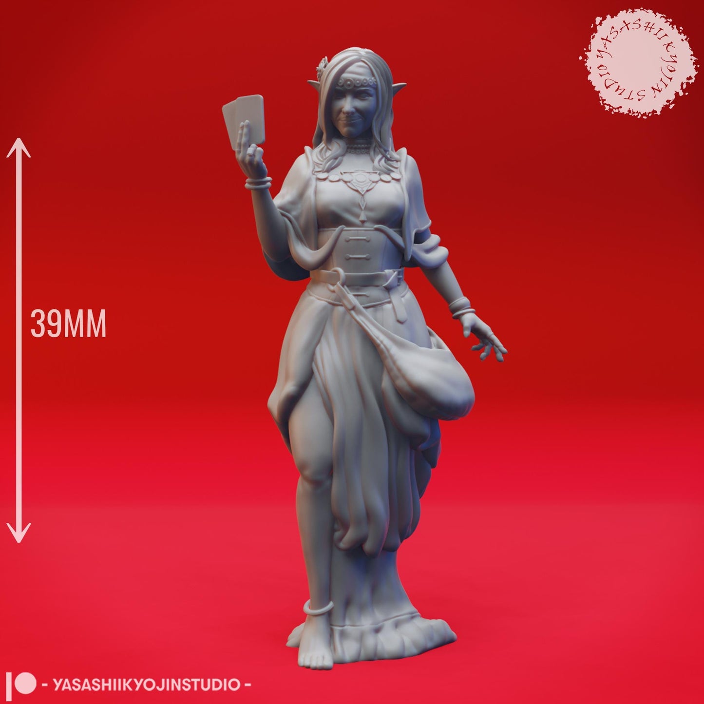Fortune Teller miniature by Yasashii Kyojin Studio