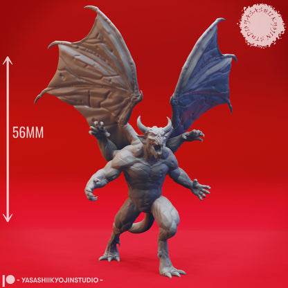 Gargoyle miniature by Yasashii Kyojin Studio