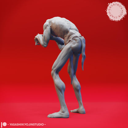 Ghoul miniature by Yasashii Kyojin Studio