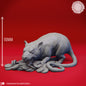 Giant rat miniature by Yasashii Kyojin Studio