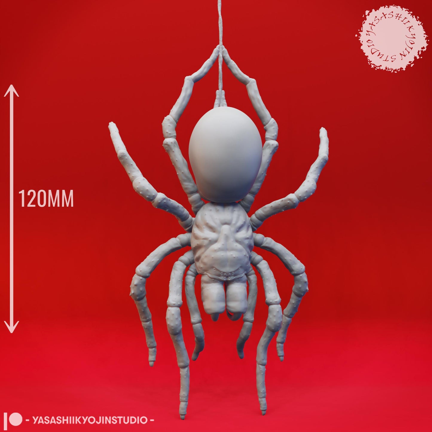 Giant Spider miniature by Yasashii Kyojin Studio