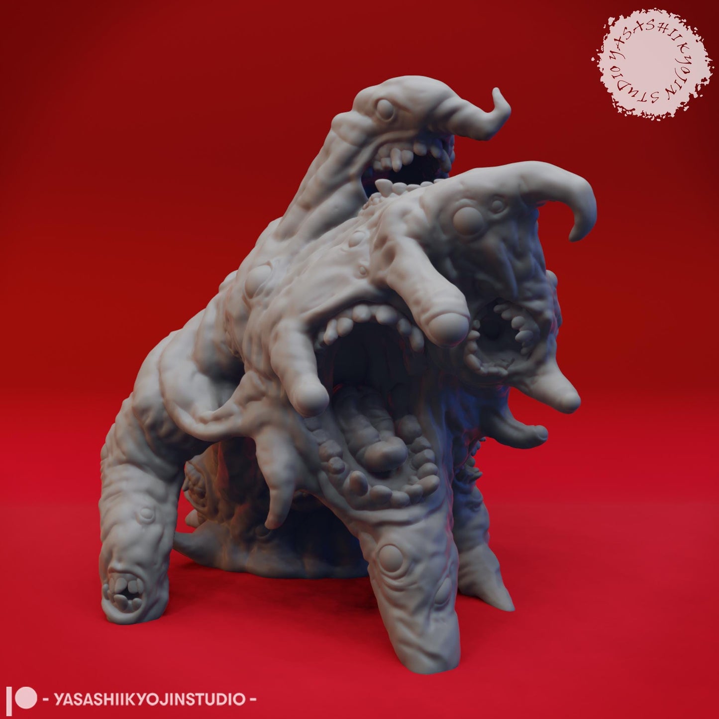 Gibbering Mouth miniature by Yasashii Kyojin Studio