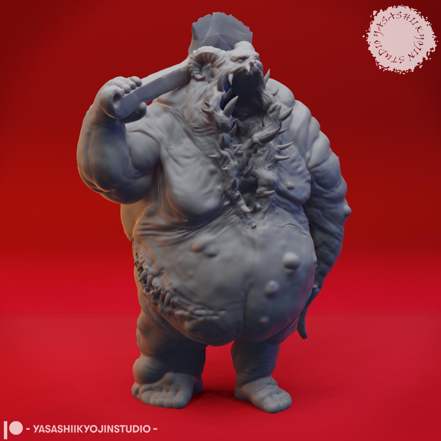 Gluttony miniature by Yasashii Kyojin Studio